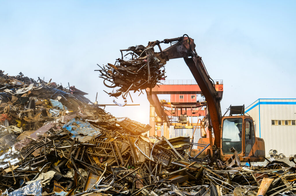 Scrap removal contractor